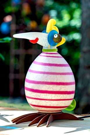 Borowski sculptures for outside / strange birds, Borowski Marilyn