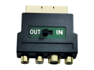 RCA / BNC Zubehr, Premium Scartadapter
