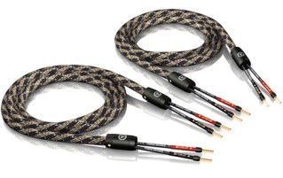 ViaBlue Lautsprecherkabel, SC-2 Silver-Series Single-Wire Lautsprecherkabel mit Aderendhlsen
