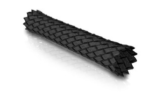 ViaBlue Geflechtschlauch , Geflechtschlauch Black