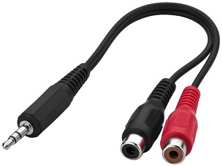 Adaptateurs: Jack, Cordon adaptateur Audio / Vido stro ACA-1535