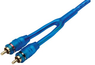 Cinch-Kabel, Hochwertige Stereo-Audio-Verbindungskabel CPR-500/BL