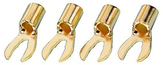 Stecker und Kupplungen: Sonstige, Kabelschuh-Set (4 Stck) SPC-60/L