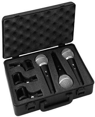 Micrfonos vocales, Set de micrfono dinmico para la voz DM-3SET