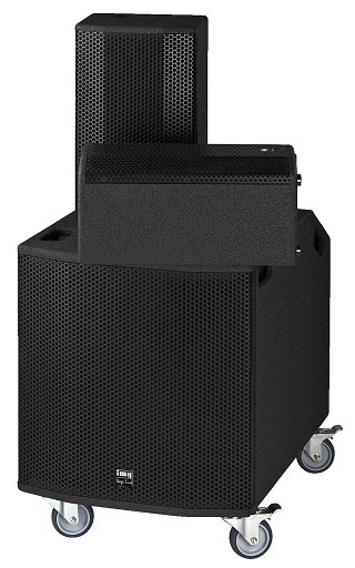 PA-Systeme: Kompakt-PA, Professionelle Aktiv-Kompakt-PA-Anlage, 1200 WMAX, 600 WRMS, PROTON-15MK2